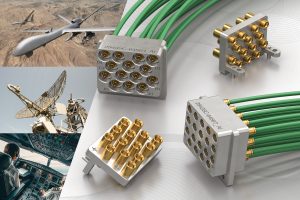 HUBER+SUHNER high performance VITA 67.3 RF interconnect portfolio available from Lane Electronics