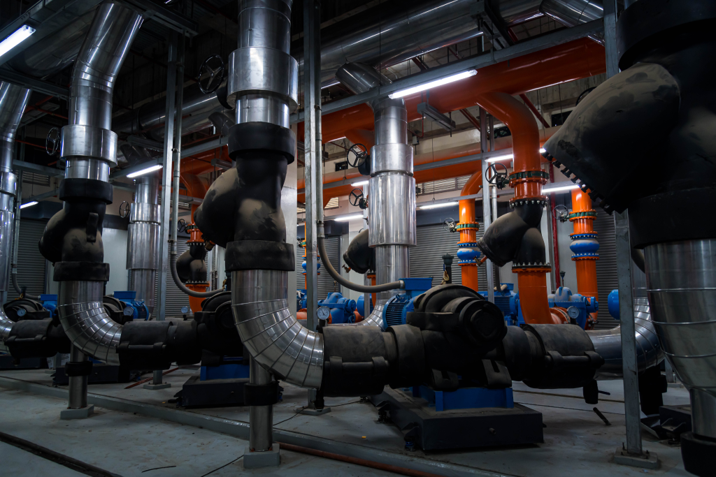 pumps in a data center