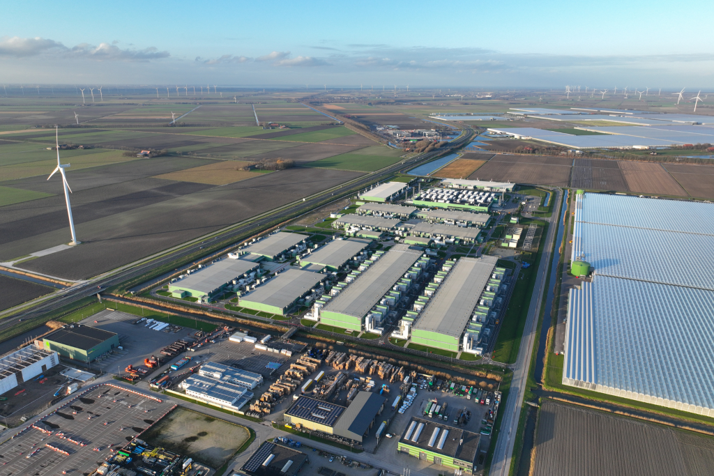 Image of a data center