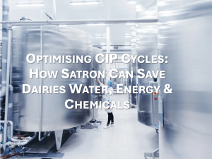 Satron’s Precision Turbidity Measurement is Transforming CIP Washline Efficiency