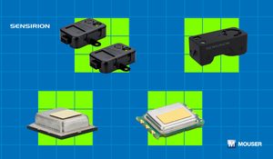 New Sensirion Environmental Sensors, Available from Mouser, Enable Advanced Air Quality Monitoring